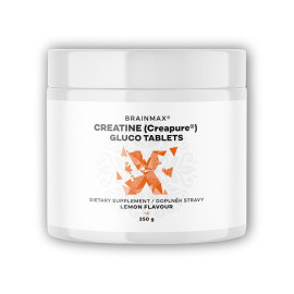 Kreatyna Creapure Gluco tabletki Cytryna, Monohydrat Kreatyny 350g 115 tabletek