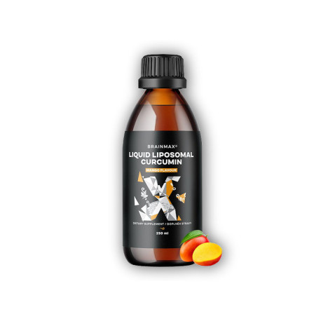 Płynna Kurkumina Liposomalna 200mg 250ml - Mango