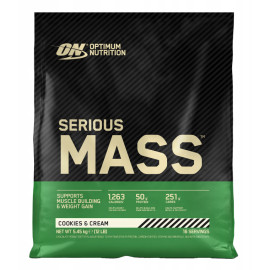 Optimum Nutrition Serious Mass 5450g Krem Ciasteczkowy