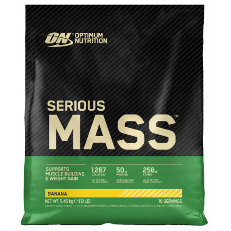 Optimum Nutrition Serious Mass 5450g Banan