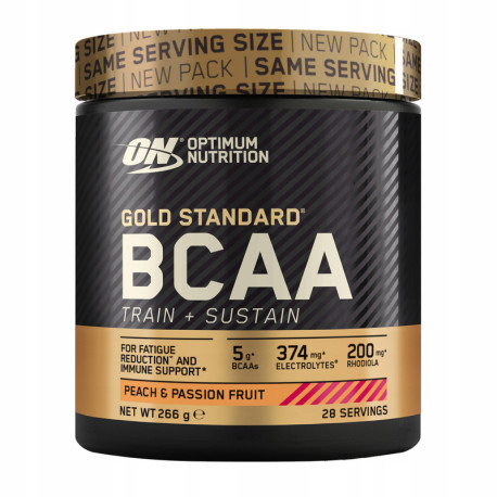 Optimum Nutrition BCAA Train + Sustain 266g Brzoskwinia &amp; Marakuja