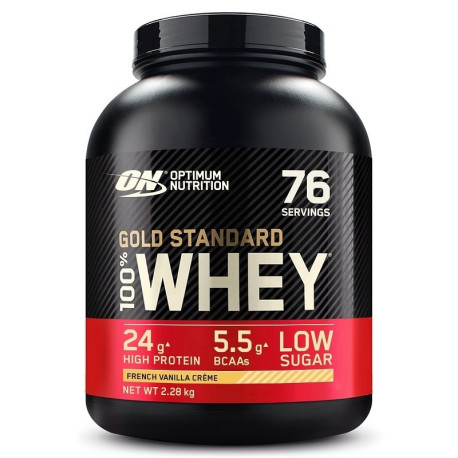 Optimum Nutrition 100% Whey Gold 2270g Francuska Wanilia