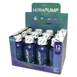 Evolite Ultra Pump Shot 100ml Cytryna Limonka Wiśnia (12 Shots)