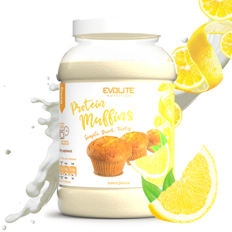 Evolite Muffinki Proteinowe 1000g Cytryna