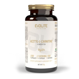 Evolite Nutrition Acetylo-L-Karnityna + Zielona Herbata 100 VegeCaps