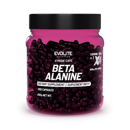 Evolite Beta Alanina 800mg Xtreme 300 Kapsułek