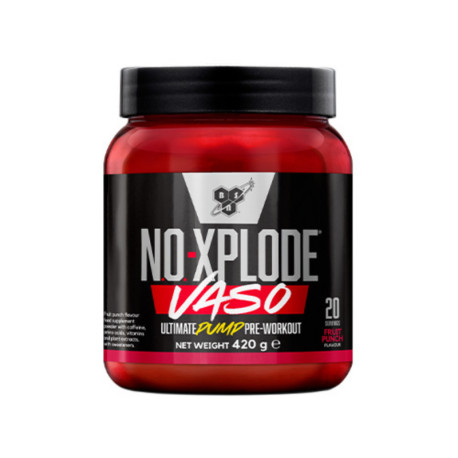 BSN N.O. Xplode VASO 420g Poncz owocowy