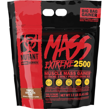 PVL Mutant Mass XXXTreme 5450g Potrójna Czekolada