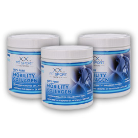 3x 100% Pure Mobility Kolagen 300g Bioaktywne Peptydy Kolagenowe SOLUGEL