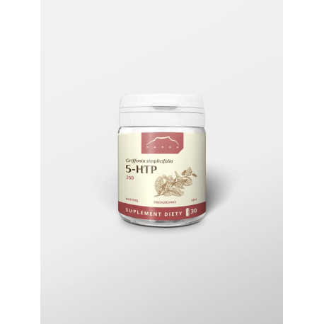 5-HTP - Griffonia ekstrakt x 250mg - 30