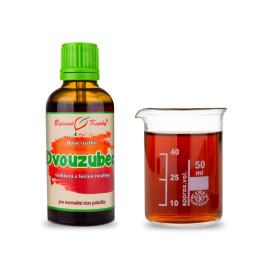 Trzyczęściowy Podwójny Ząb - Krople Ziołowe (Nalewka) Dusza Roślinna 50 ml