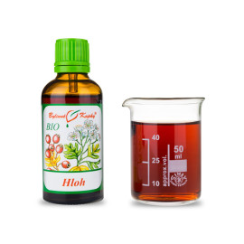 Liść głogu + kwiat BIO krople (nalewka) 50 ml