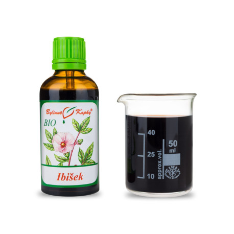 Hibiskus BIO krople (nalewka) 50 ml