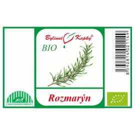 Rozmaryn BIO - krople ziołowe (nalewka) 50 ml