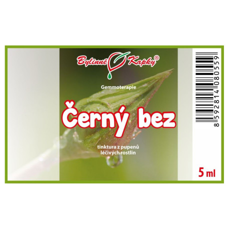 Pąki czarnego bzu 5 ml - gemmoterapia