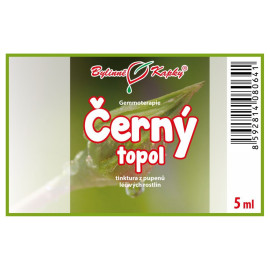 Pąki topoli czarnej 5 ml - gemmoterapia