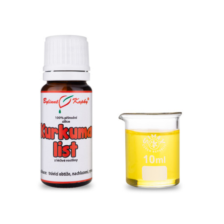 Liść kurkumy - 100% naturalne olejki eteryczne - olejek eteryczny 10 ml