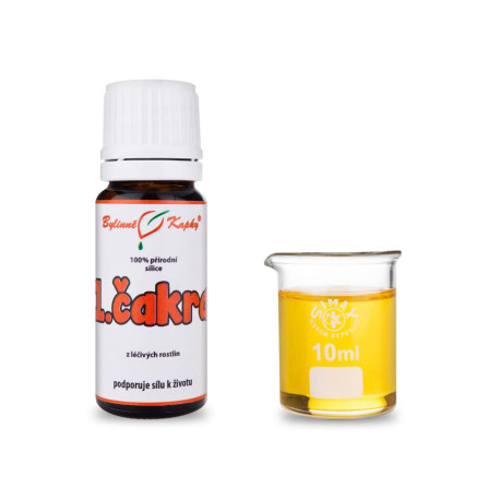 1st chakra - 100% naturalne olejki eteryczne - mieszanina olejków eterycznych 10 ml