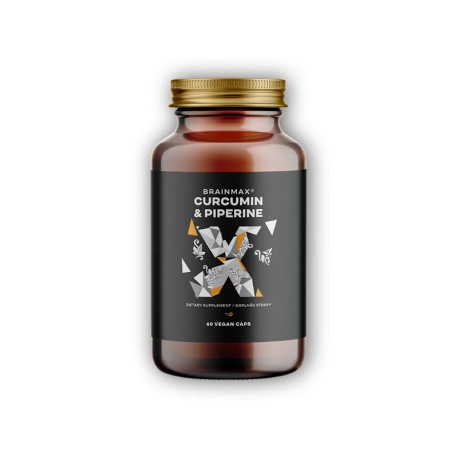 Kurkumina i piperyna 60 kapsułek ziołowych Kurkumina