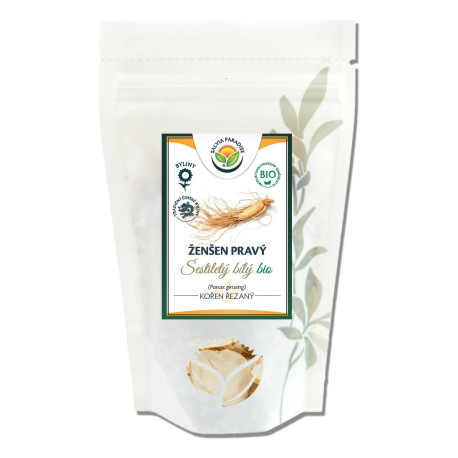 Żeń-szeń True White 6 Years Krojeny BIO 200g