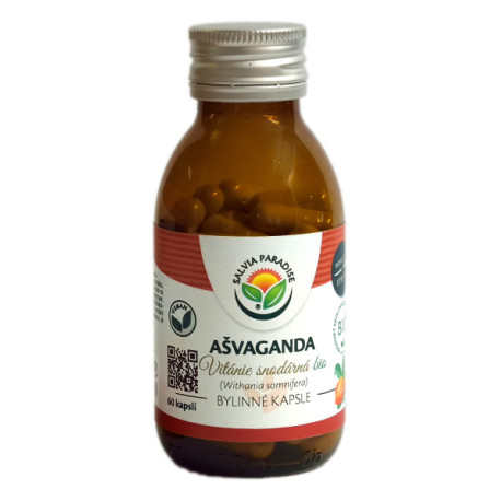 Ashwagandha - Kapsuły powitalne BIO 60 pcs