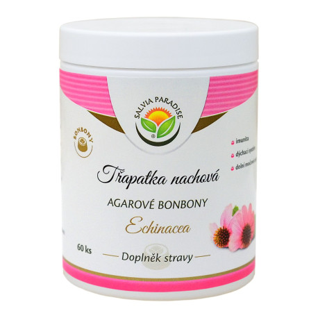 Echinacea – fioletowe cukierki z agarem z koniuszkiem 60 sztuk