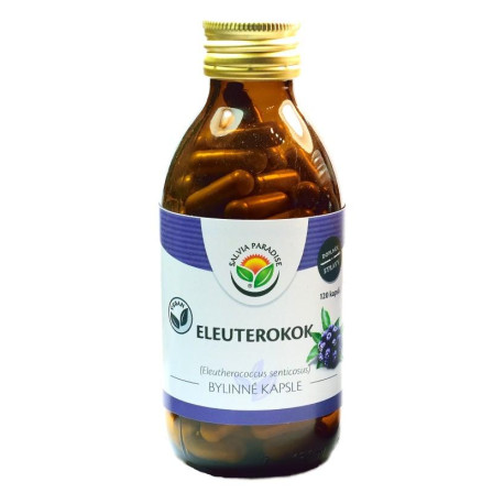 Eleutherococcus kolczasty – kapsułki żeń-szenia syberyjskiego, 120 sztuk