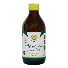 Kapsułki z młodą zieloną pszenicą BIO 190 pc