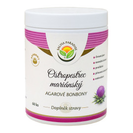 Cukierki z agarem z ostrokrzewu pospolitego 60 części