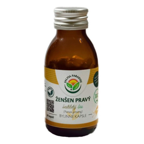 Żeń-szeń 6 lat - kapsułki żeń-szenia BIO 60 pc