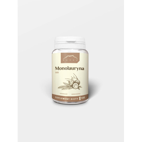 Monolauryna 100 kapsułek x 500 mg - 100