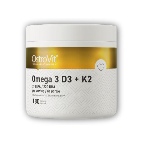 Kapsułki Omega 3 D3 + K2 180