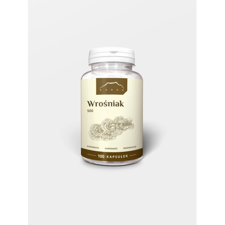 Ekstrakt z wrośniaka 100 kapsułek x 500mg - 100