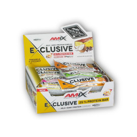 24x Exclusive Protein Bar 40g – biała czekolada kokos