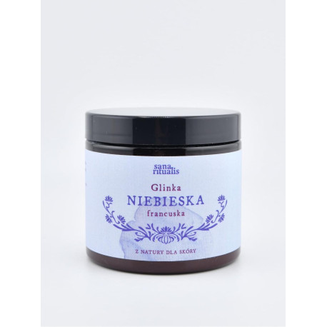Francuska glinka niebieska Sana Ritualis - 130 g