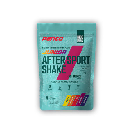 Junior After sport shake 250g – malina