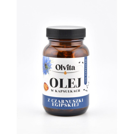 Olej z czarnuszki egipskiej w kapsułkach 500 mg Olvita - 120