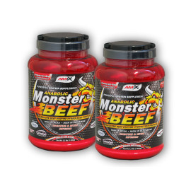 2x Anabolic Monster BEEF 90% białko 1000g - waniliowo-limonkowa