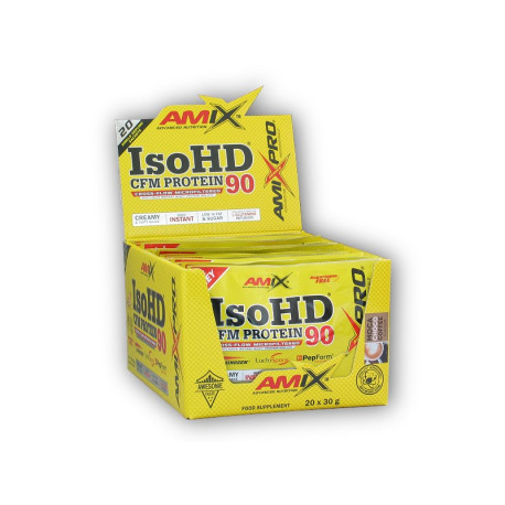 10x saszetka białka IsoHD 90 CFM 30g - PROMOCJA - biała czekolada