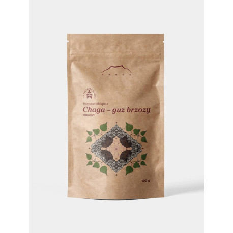 Chaga - Inonotus obliquus - 100g mielonego