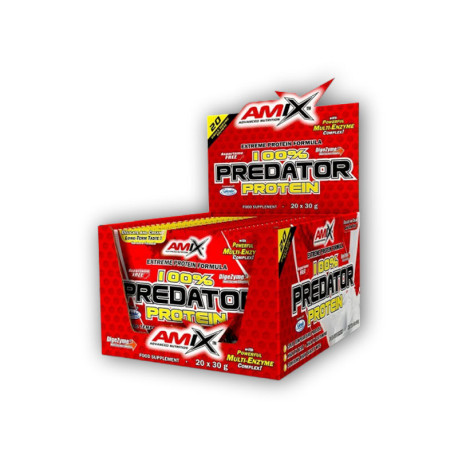 10x 100% Predator Protein 30g - PROMOCJA - czekolada