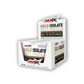 10x izolat białka serwatkowego Gold Whey 30g - PROMOCJA - wanilia