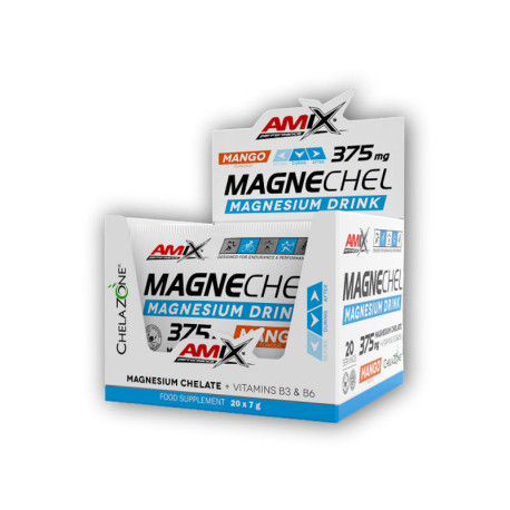 10x MagneChel Magnesium Chelat, 7g saszetki – SPECJALNA OFERTA – mango