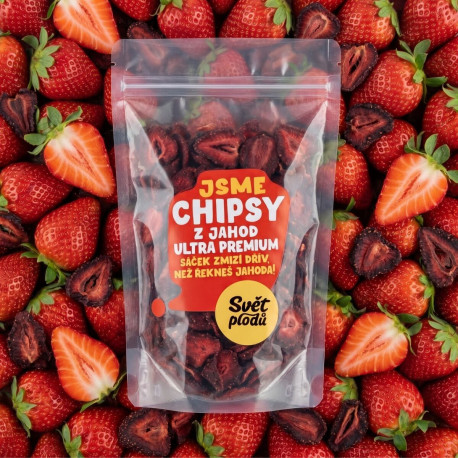 Ultra Premium chipsy truskawkowe - 4kg