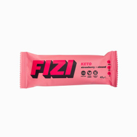 FIZI Keto Baton Truskawkowo-migdałowy
