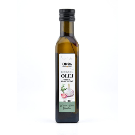 Olej ziołowy czosnkowy Olvita - *250ml*