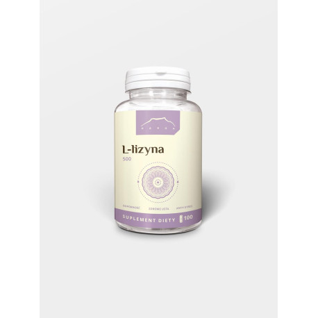 L-lizyna 100 kapsułek x 500 mg - 100