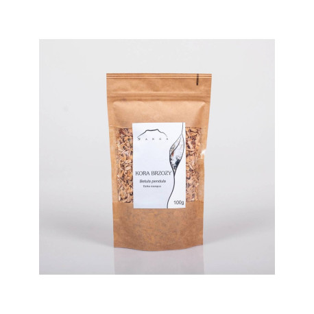 Kora brzozowa - ręcznie zbierana - Betula verrucosa - 100g posiekana