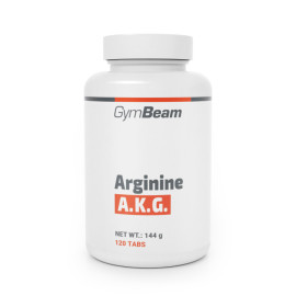 Arginina, znana jako GymBeam – bez smaku – 120 tablet.