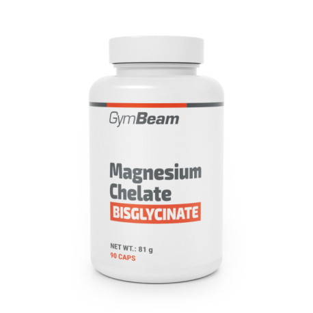 Chelatan magnezu (bisglicynian) - GymBeam - 90 saszetek
